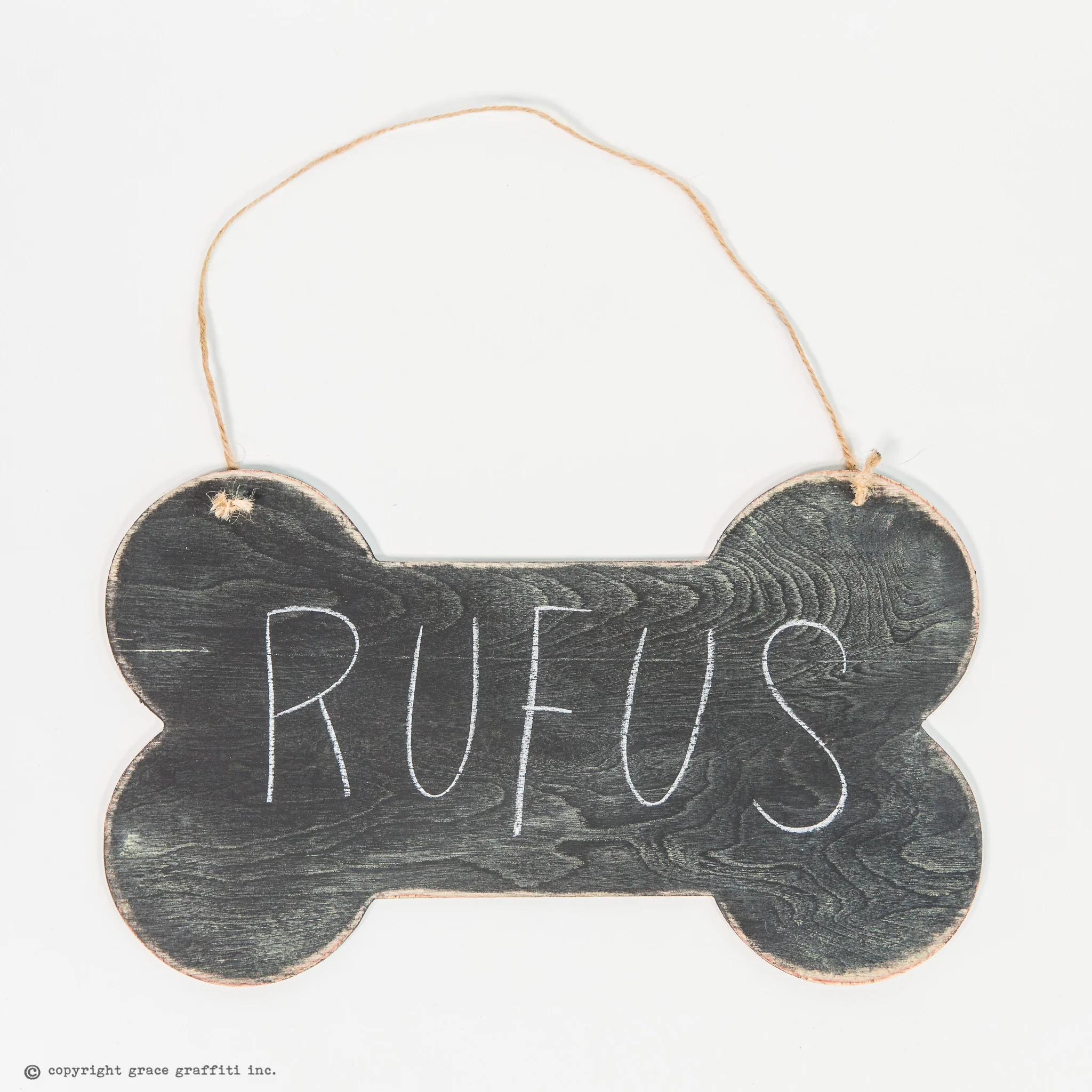 chalkboard dog bone
