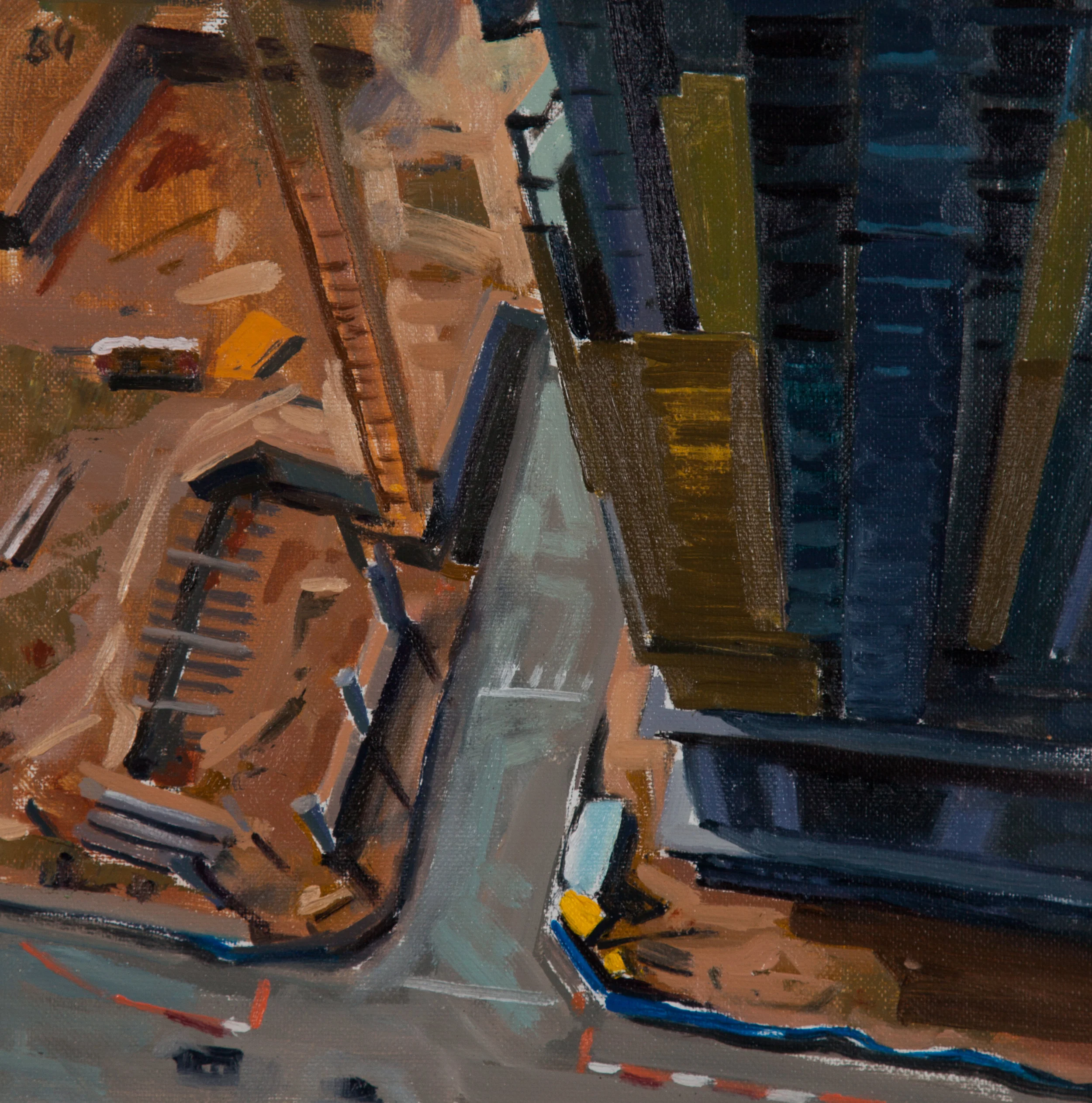 Plein Air Magazine Award-Best Composition 'Atlanta Rising' by Bryan Guglielmi