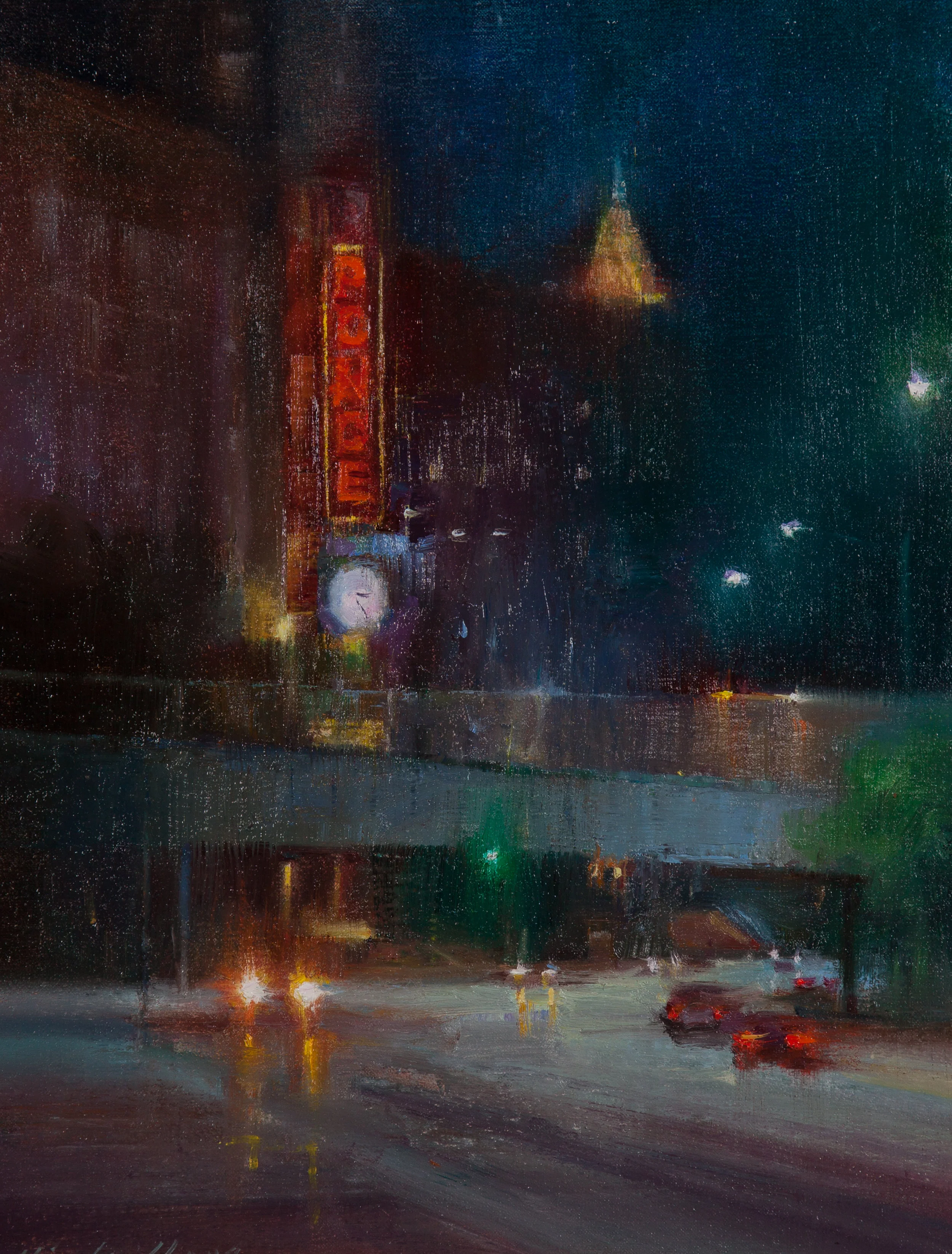 JFM Frames-Best Sense of Mystery Award 'Rainy Night at Ponce' by Hiu Lai Chong