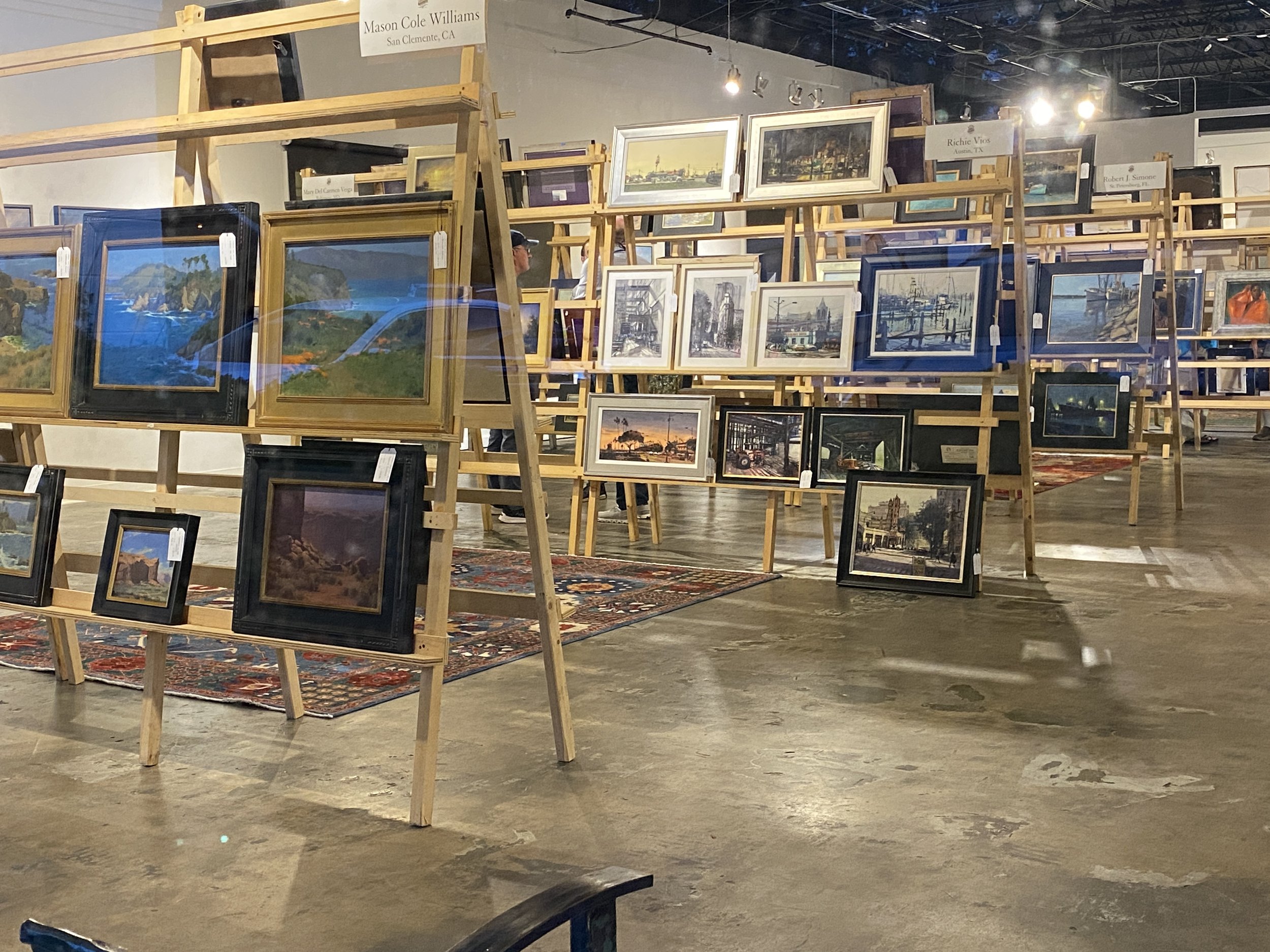 Friday Olmsted Plein Air Exhibition Gallery Reception