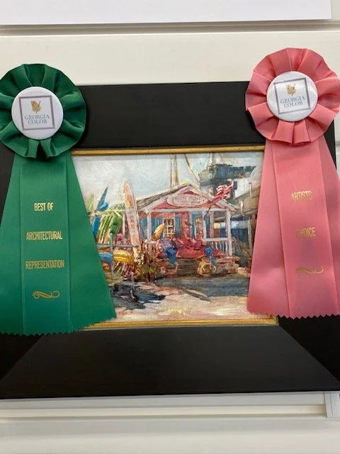 Panel Discussion with the Judges: What we look for in a winning painting.