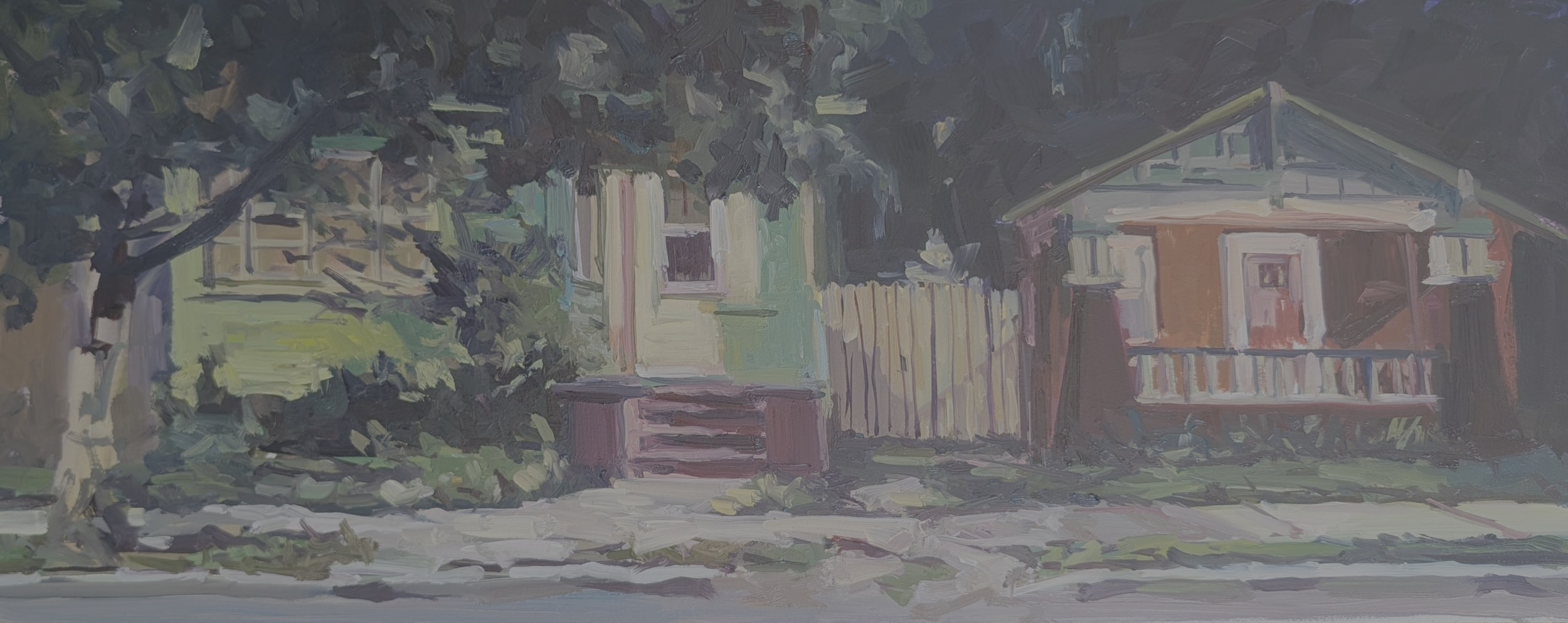 Best Nocturne painting “Negotiating Neutrals” by Kip Bradley