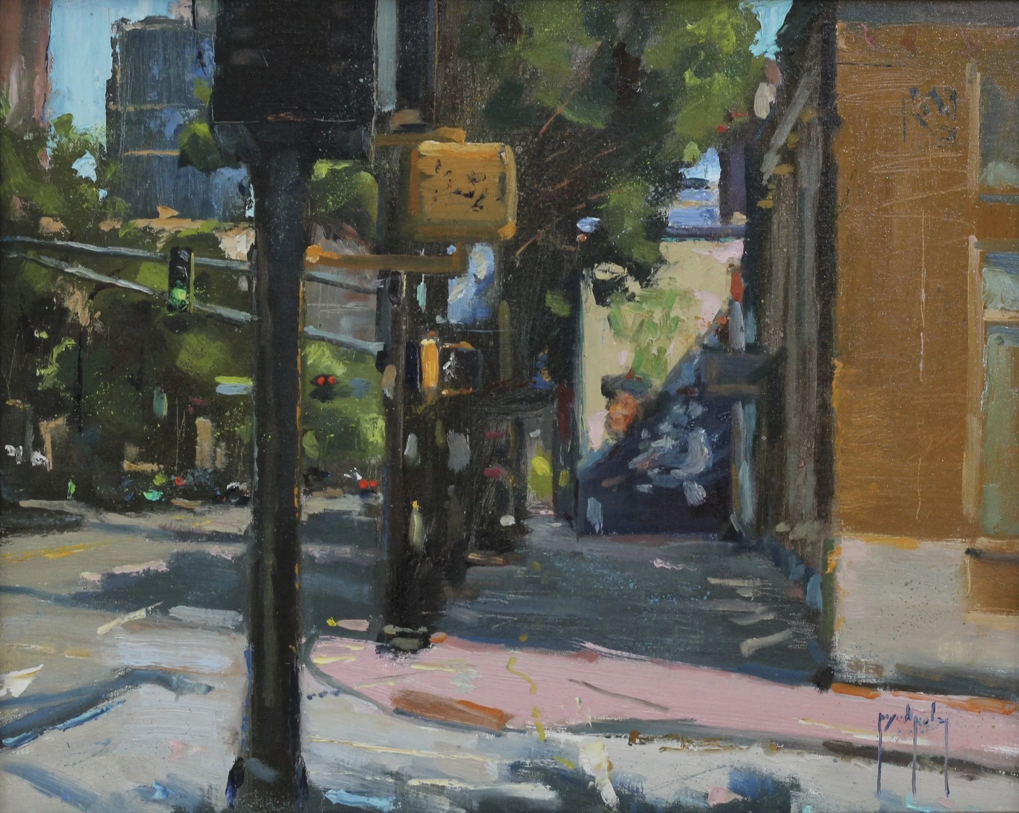Best On Peachtree painting “Green On Peachtree” by Jason Bailey