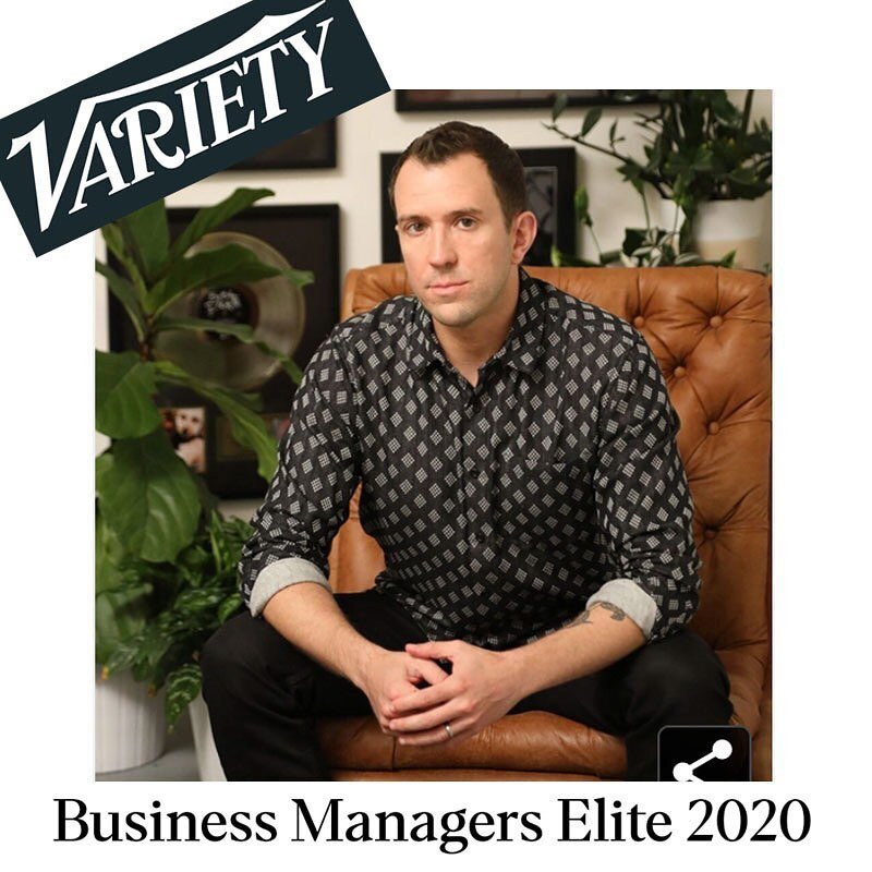 Thanks @variety for including us in your 2020 Business Managers Elite list. This is a team effort. And thanks @dangervillage 📷 by @sono_felice