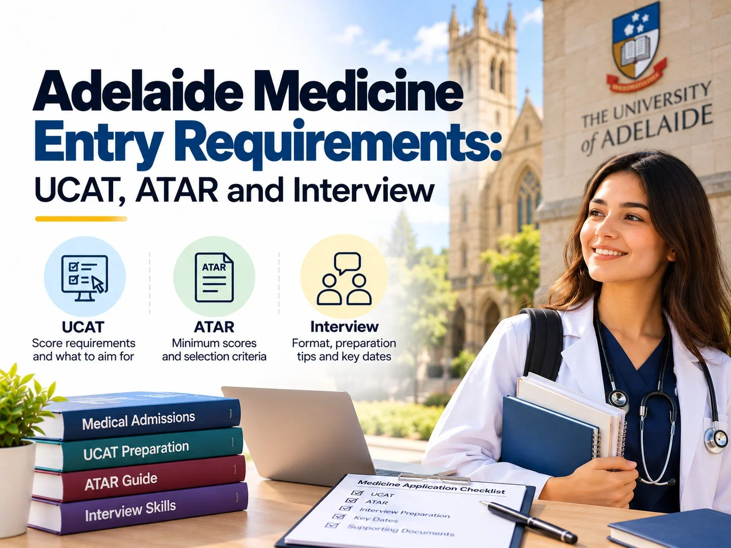 Adelaide Medicine Entry Requirements: UCAT, ATAR and Interview