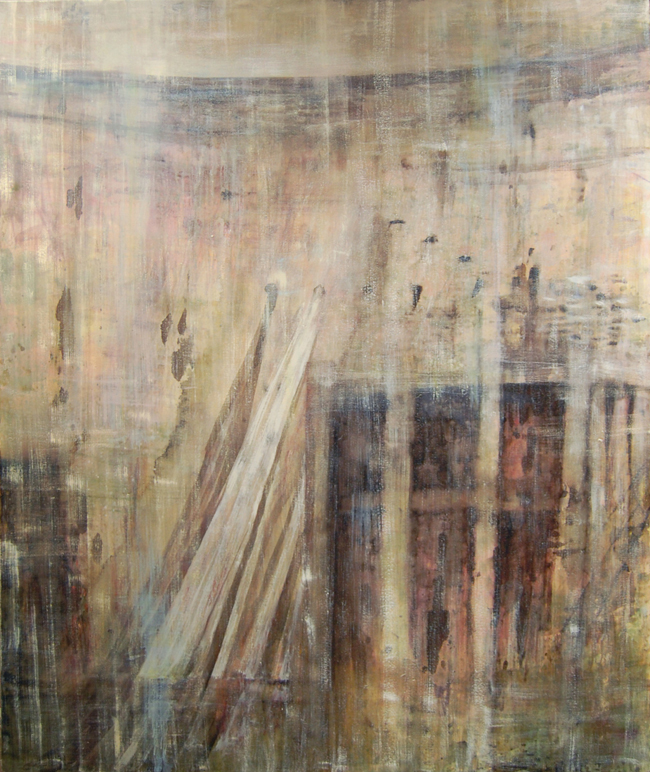 Old Don Pedro Powerhouse : 72x60 : Oil on canvas