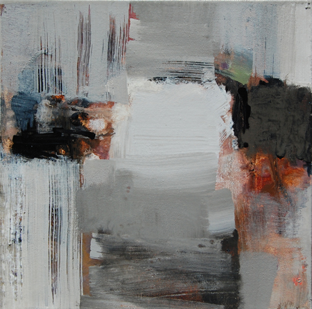 Small Quarry : 12 x 12 : oil on canvas