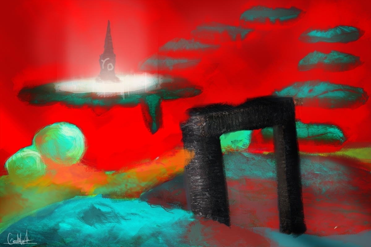 Amentia Development Shot (13AM Games, Shadow Below Palmyra, 2014, Unpublished)