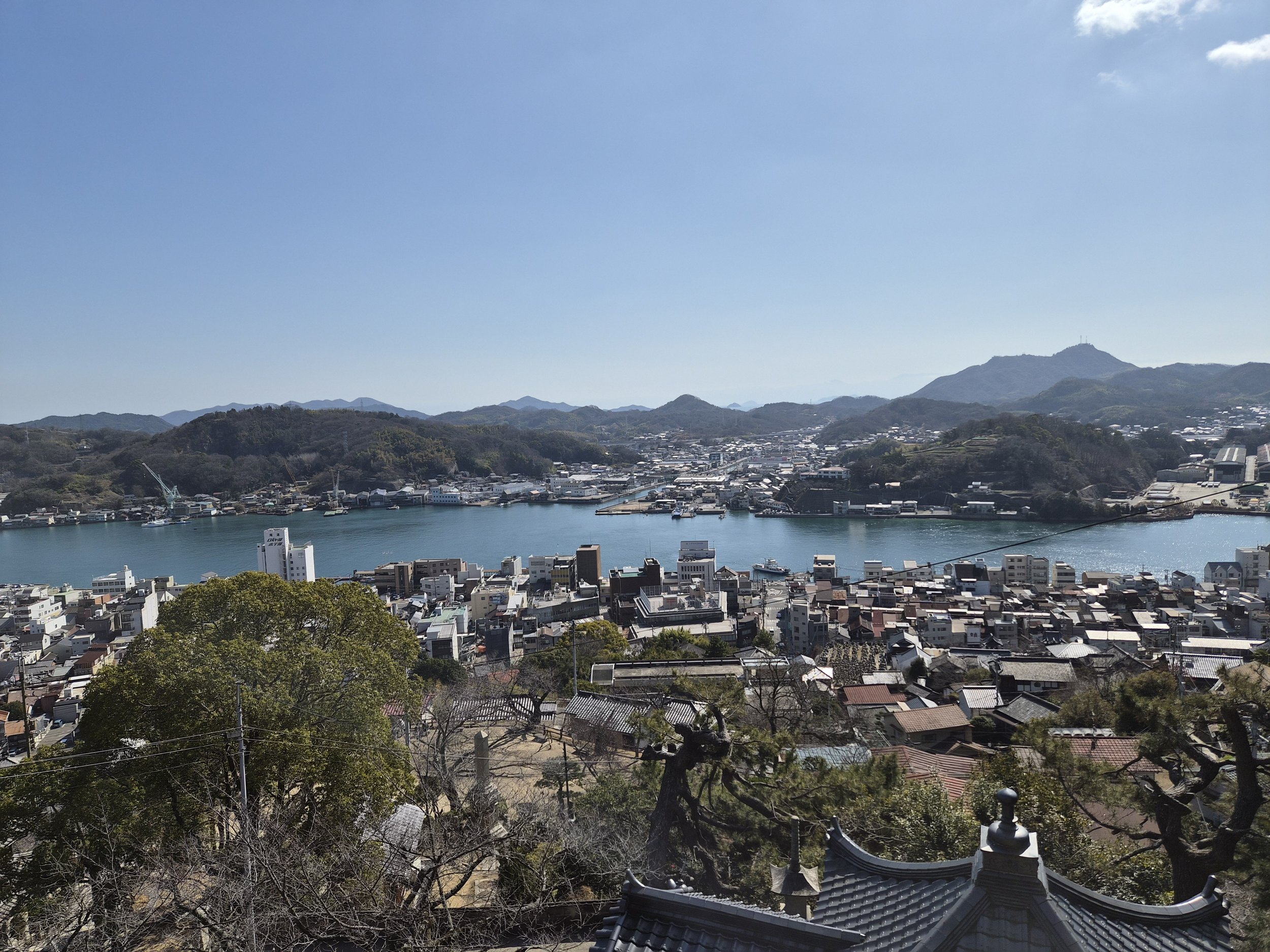  Onomichi view from the highest point I could get to 