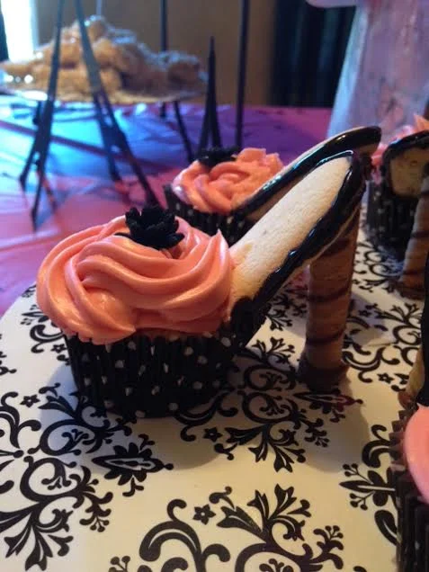 High Heel Cupcakes