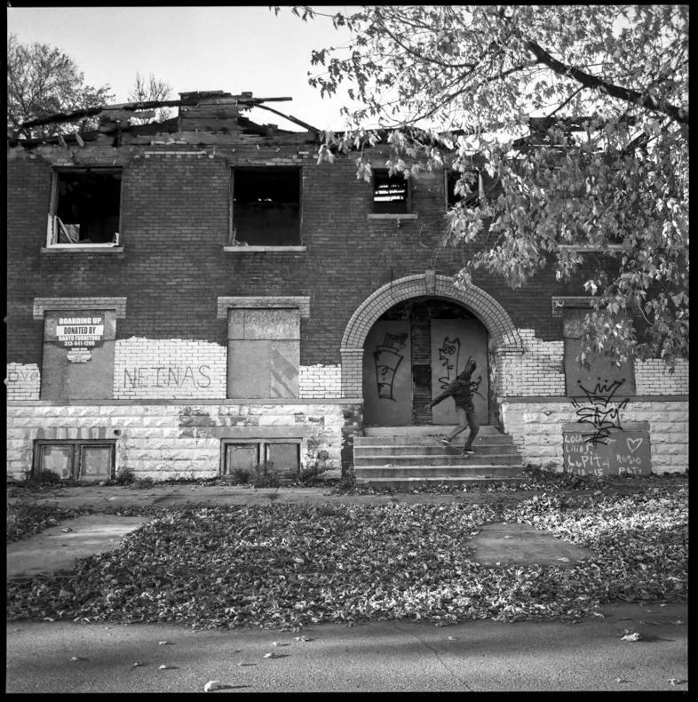 Backside Nosegrinding an Arsoned Home