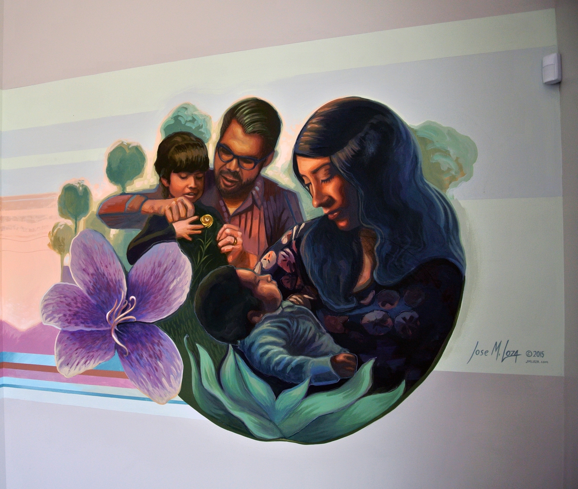 AZALEA MURAL-South Gate