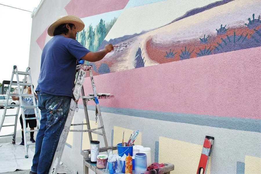 Rebirth, Mural, and North Long Beach 