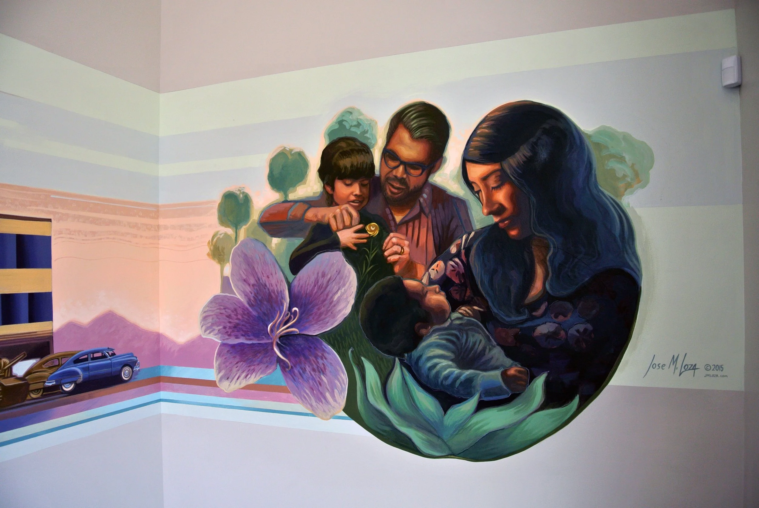 Azalea Mural, 2015