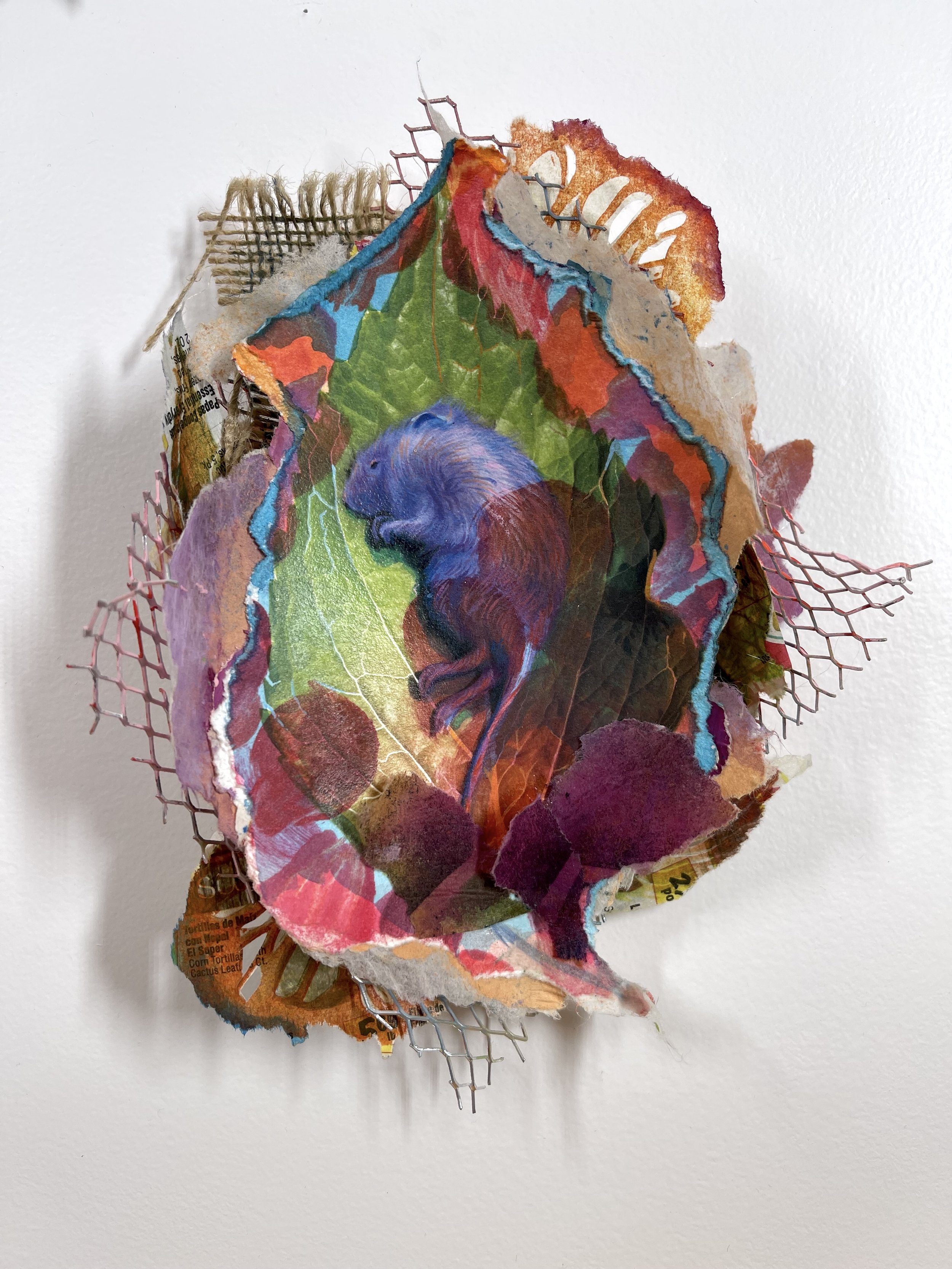 You Found Me, 2024 Mixed Media