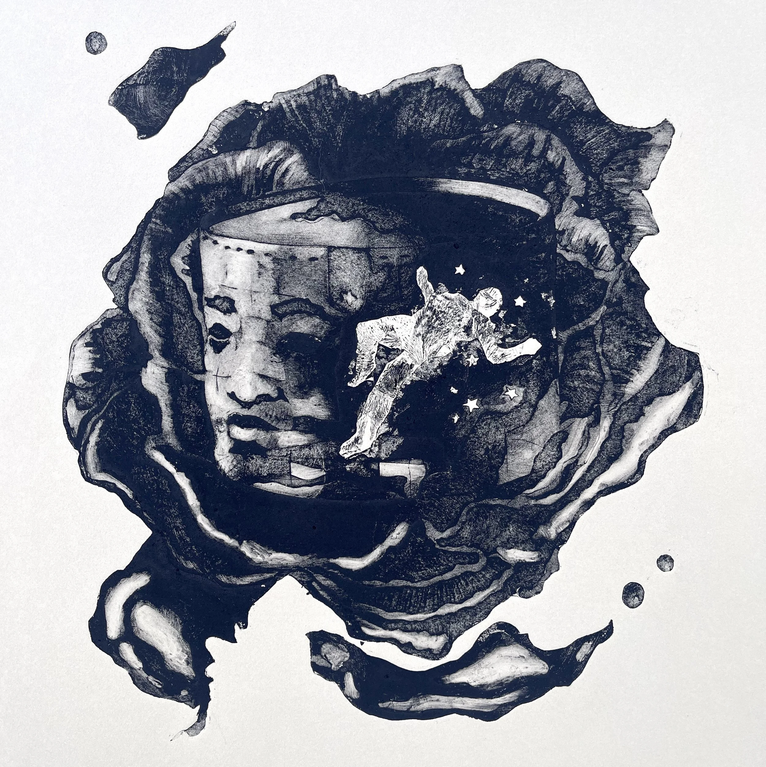 "Blood, Sweat, and Oil" Print