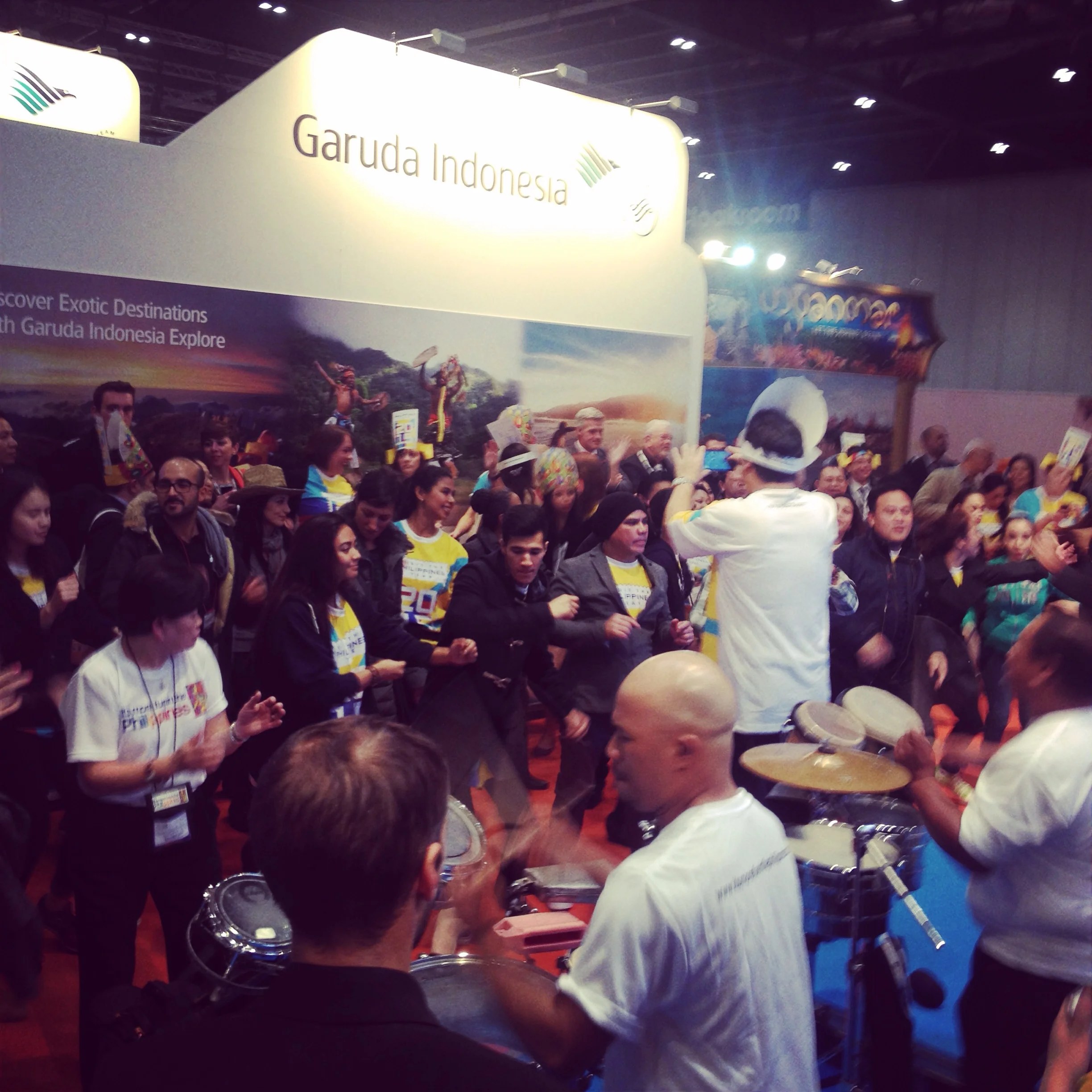 LK/PB at the World Travel Market 2014 London