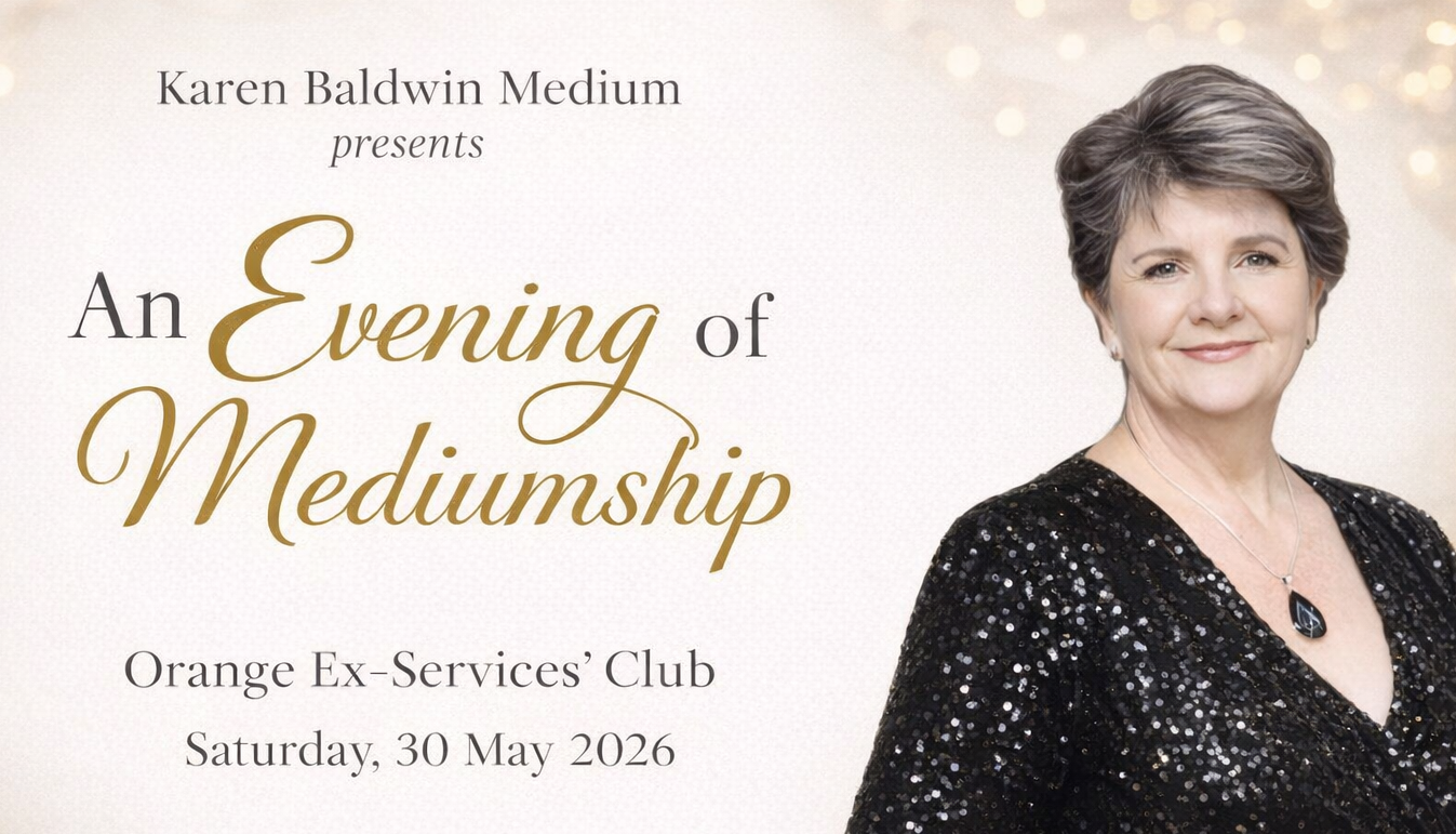 Orange, NSW - Evening of Mediumship 