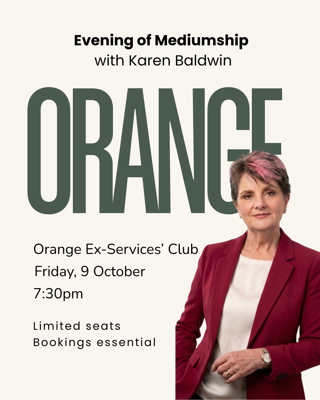 Orange, NSW - Evening of Mediumship