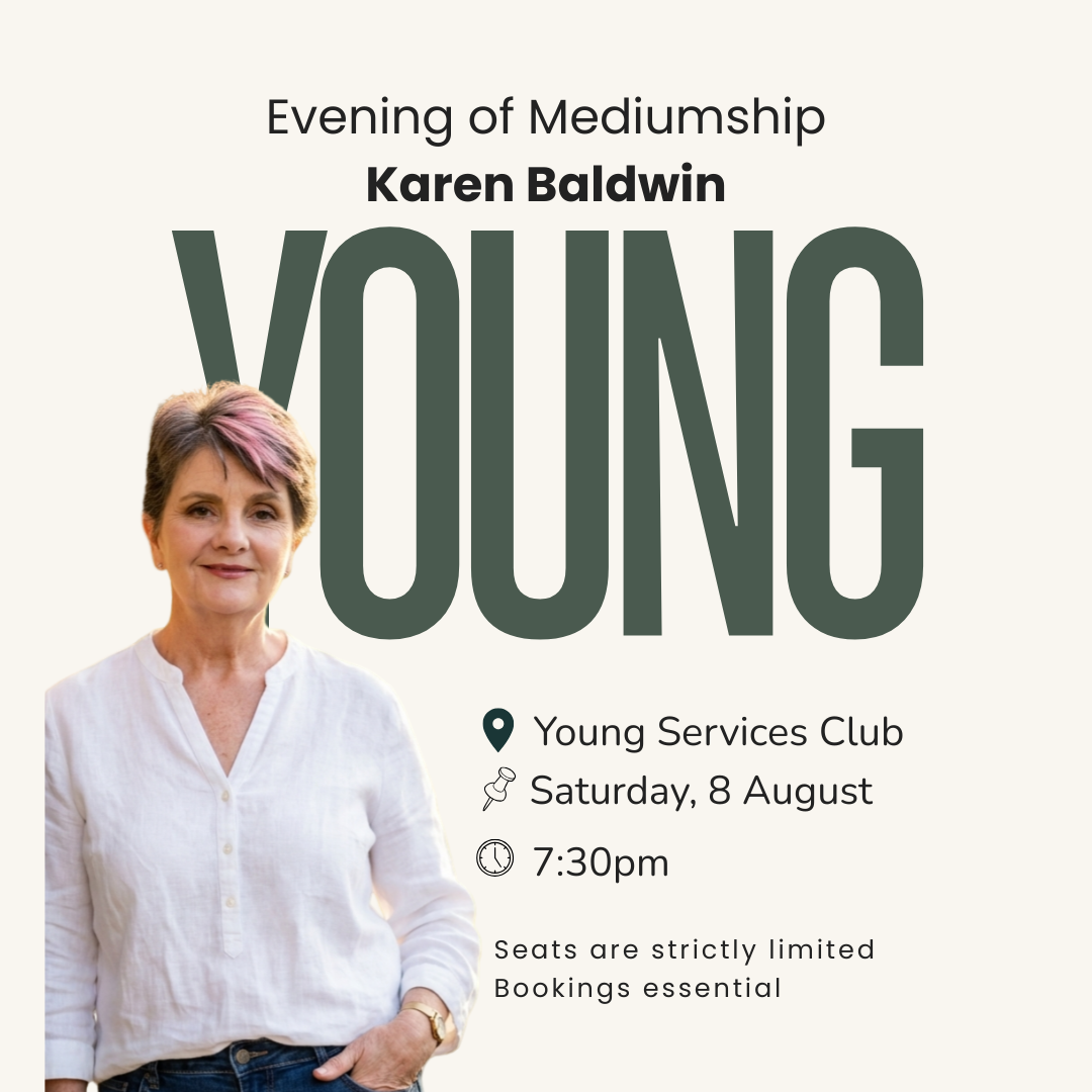 Young, NSW - Evening of Mediumship