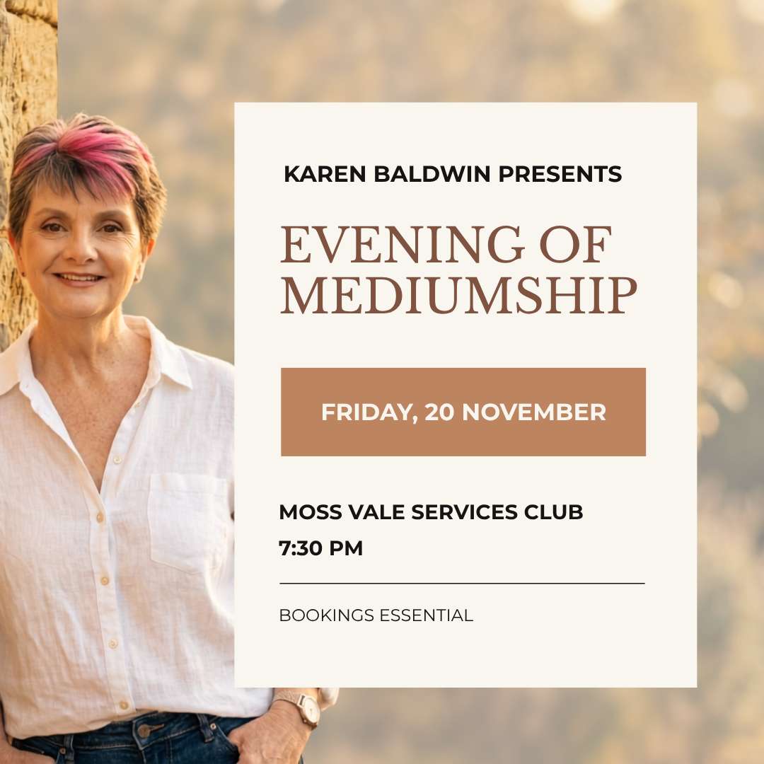 Moss Vale, NSW - Evening of Mediumship