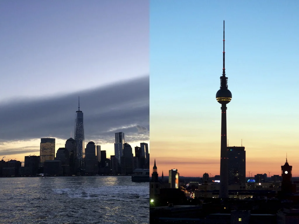 She originally comes from New York but lives in Berlin