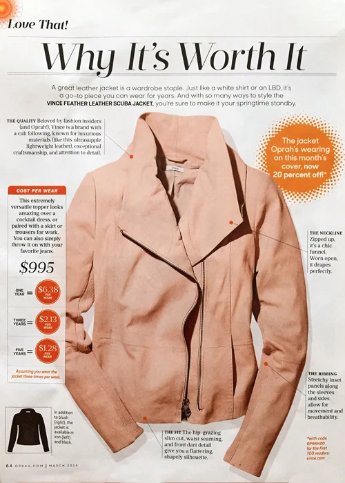 O, The Oprah Magazine (March 2016) p64