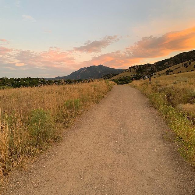 Evening hike. #unfiltered