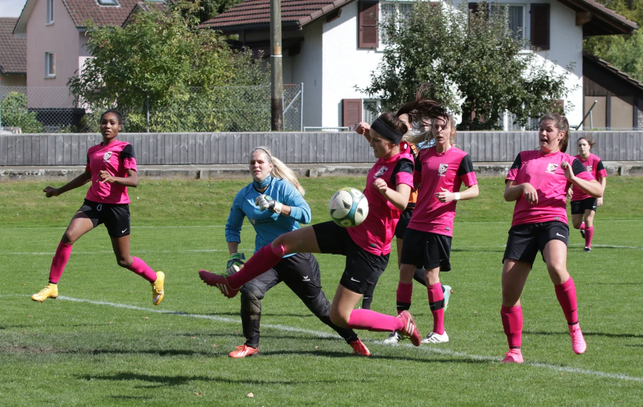 Frauen 1 erreichen den 1/8 Final im Schweizer Cup