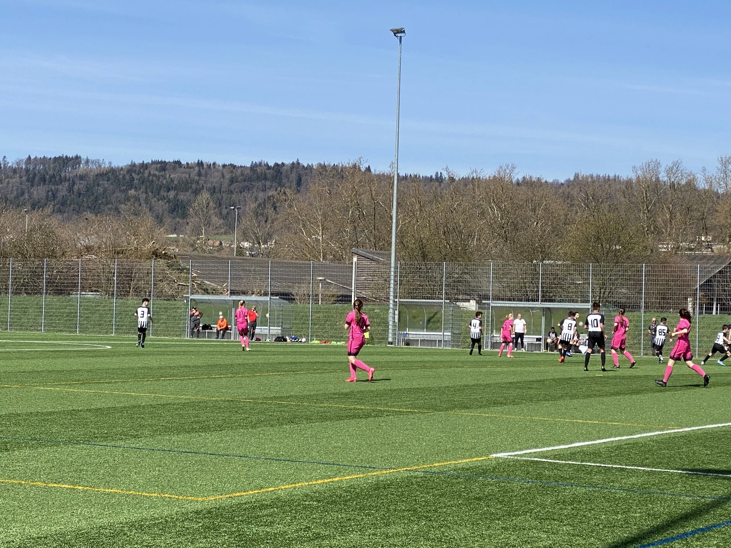 Erstes Testspiel Frauen 1