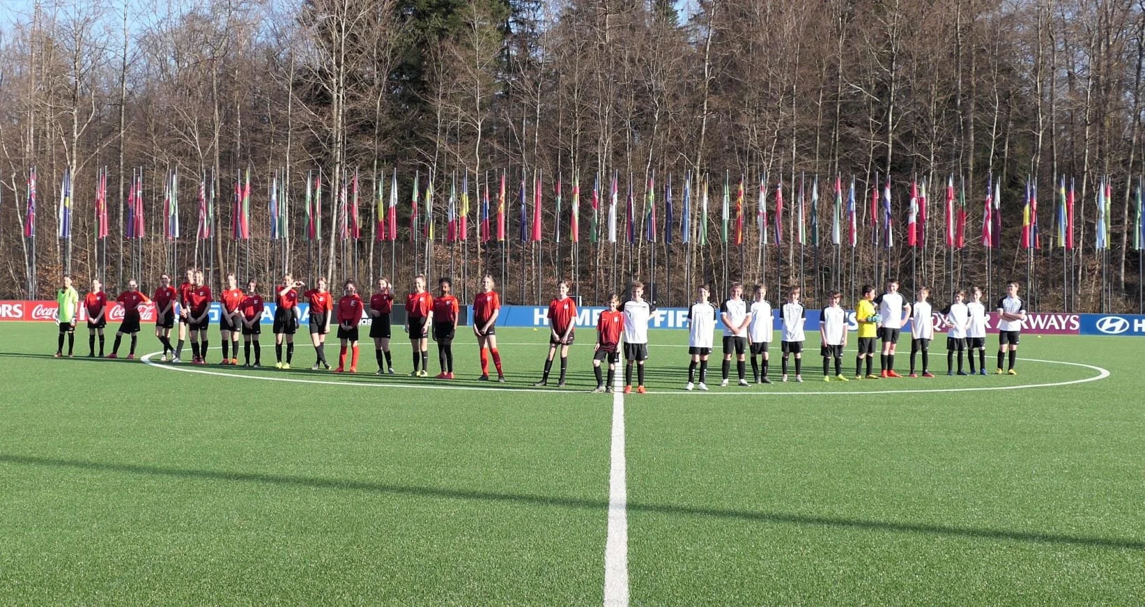 Testspiel der D-Leistungsmannschaft