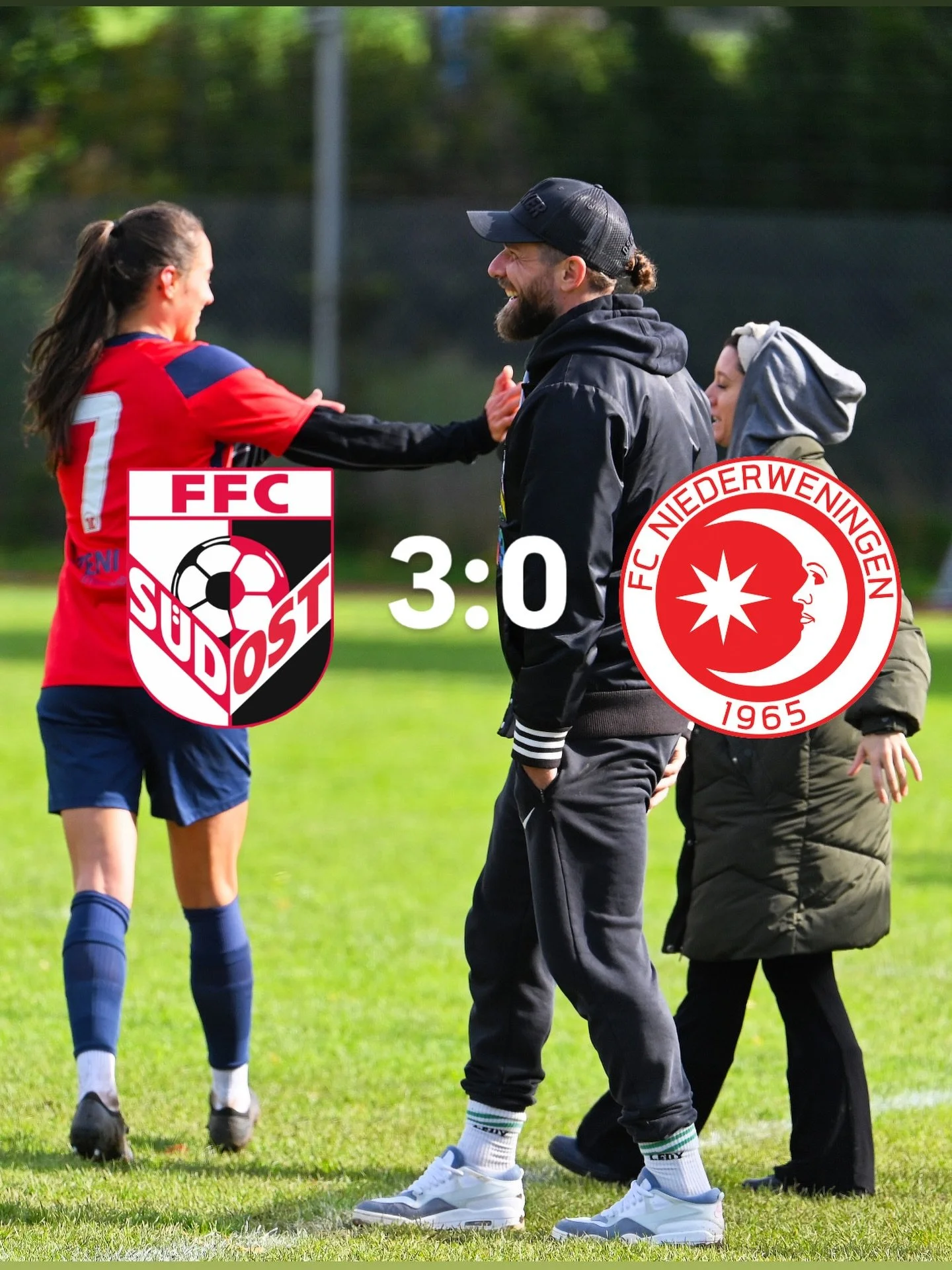 🥳🥳🥳 

23&lsquo;	Flo
31&lsquo;	Isa
48&lsquo;	Isa