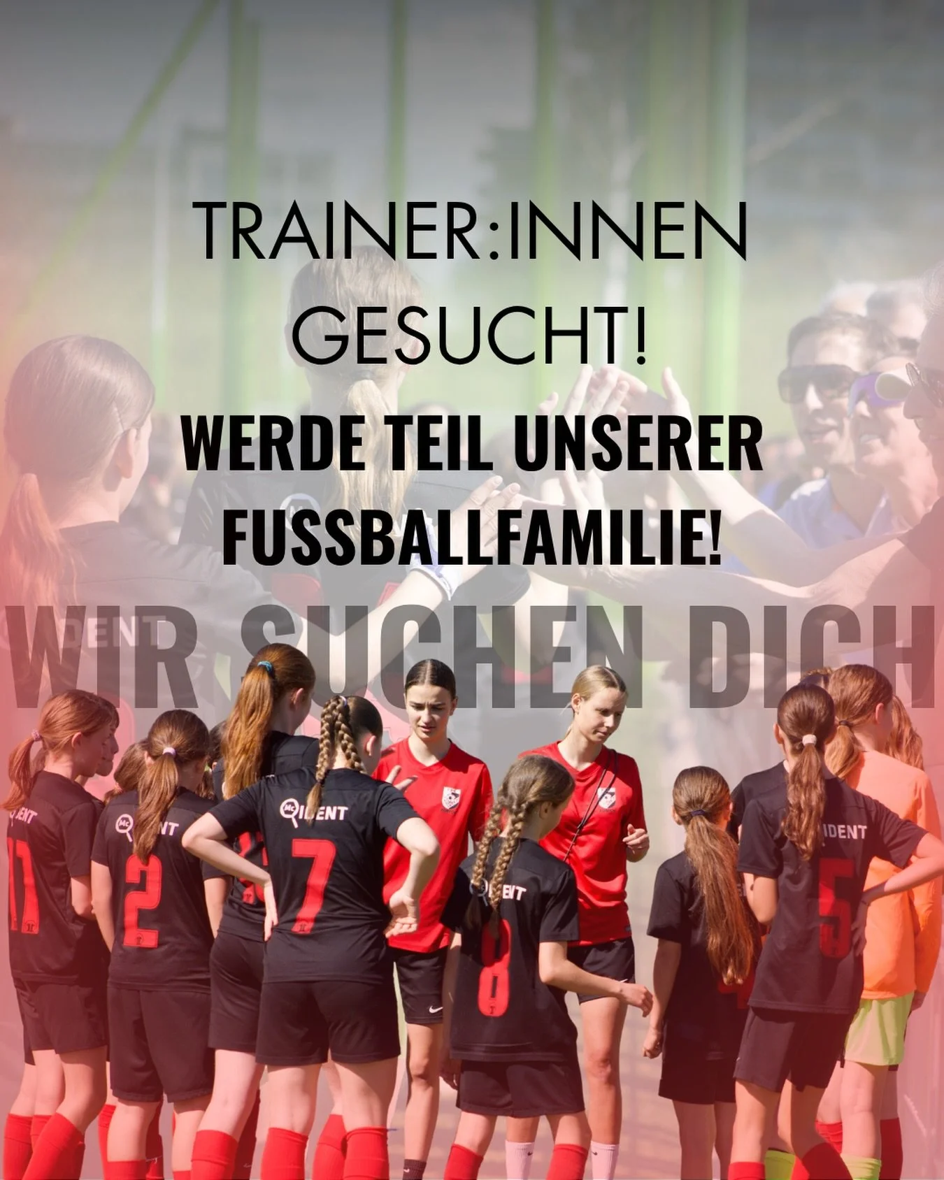 Trainer/innen gesucht ⚽️ Mach mit f&uuml;r den Frauenfussball von morgen! 💪🏼

Du liebst Fussball und m&ouml;chtest deine Begeisterung weitergeben? Dann bist du bei uns genau richtig!

Wir vom FFC S&uuml;dost Z&uuml;rich suchen dich als Trainerin od