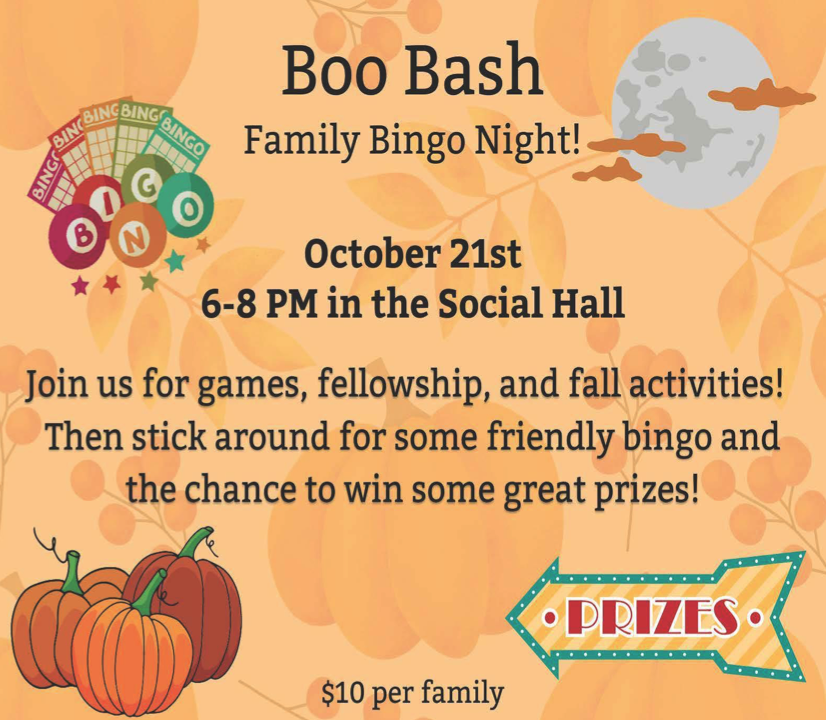 22 Bingo The United Church Of Christ Southbury