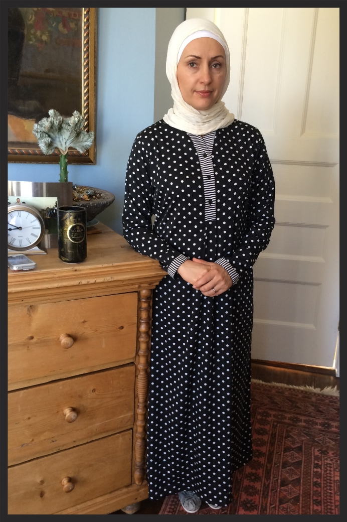 Polka dot Abaya from East Essence