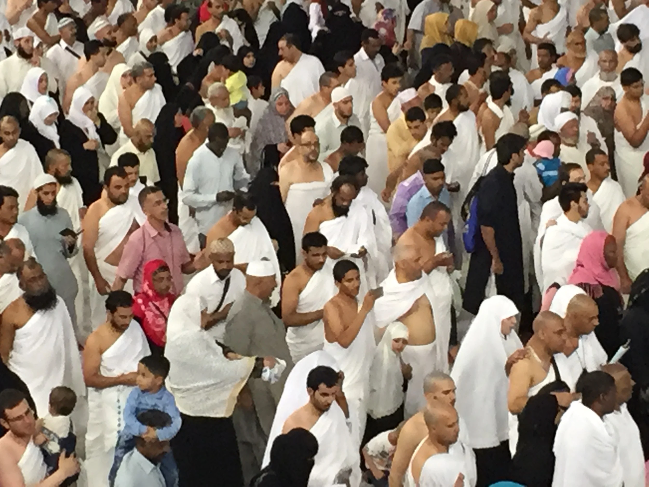 Different faces of Tawaf