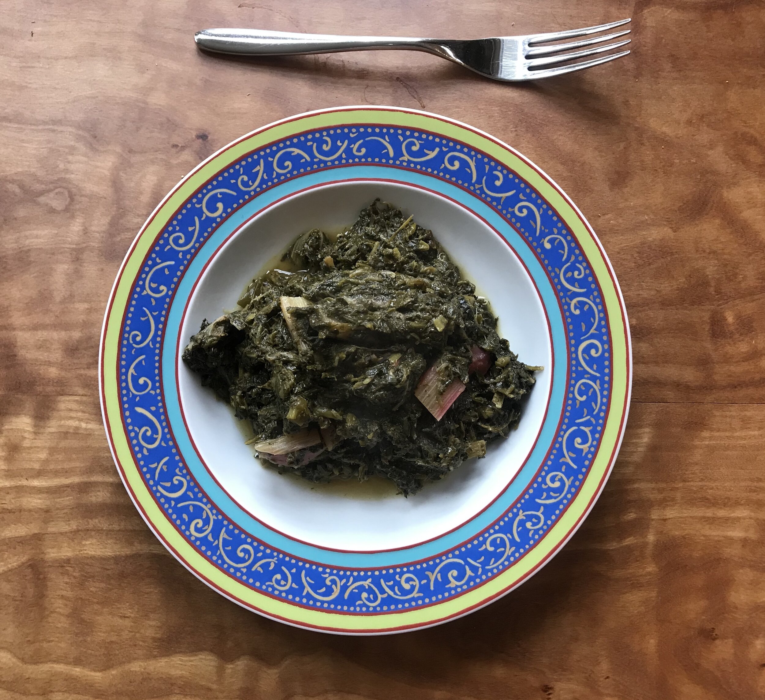 Sabzi challaw is a favorite Nowroz food.