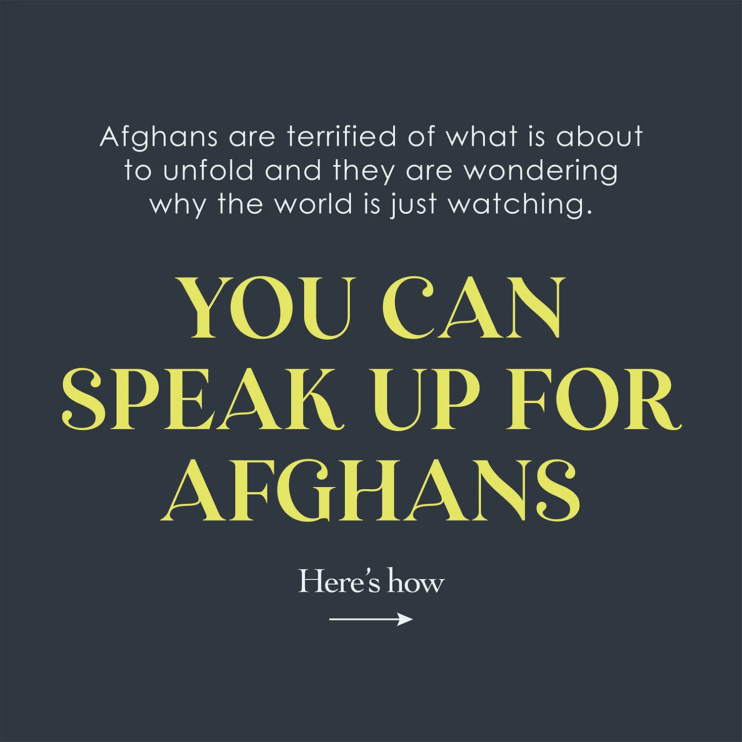 #ActionforAfghans, let's amplify Afghan voices!