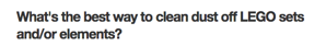 A search on Quora for “LEGO” shows both tactical and conceptual questions.
