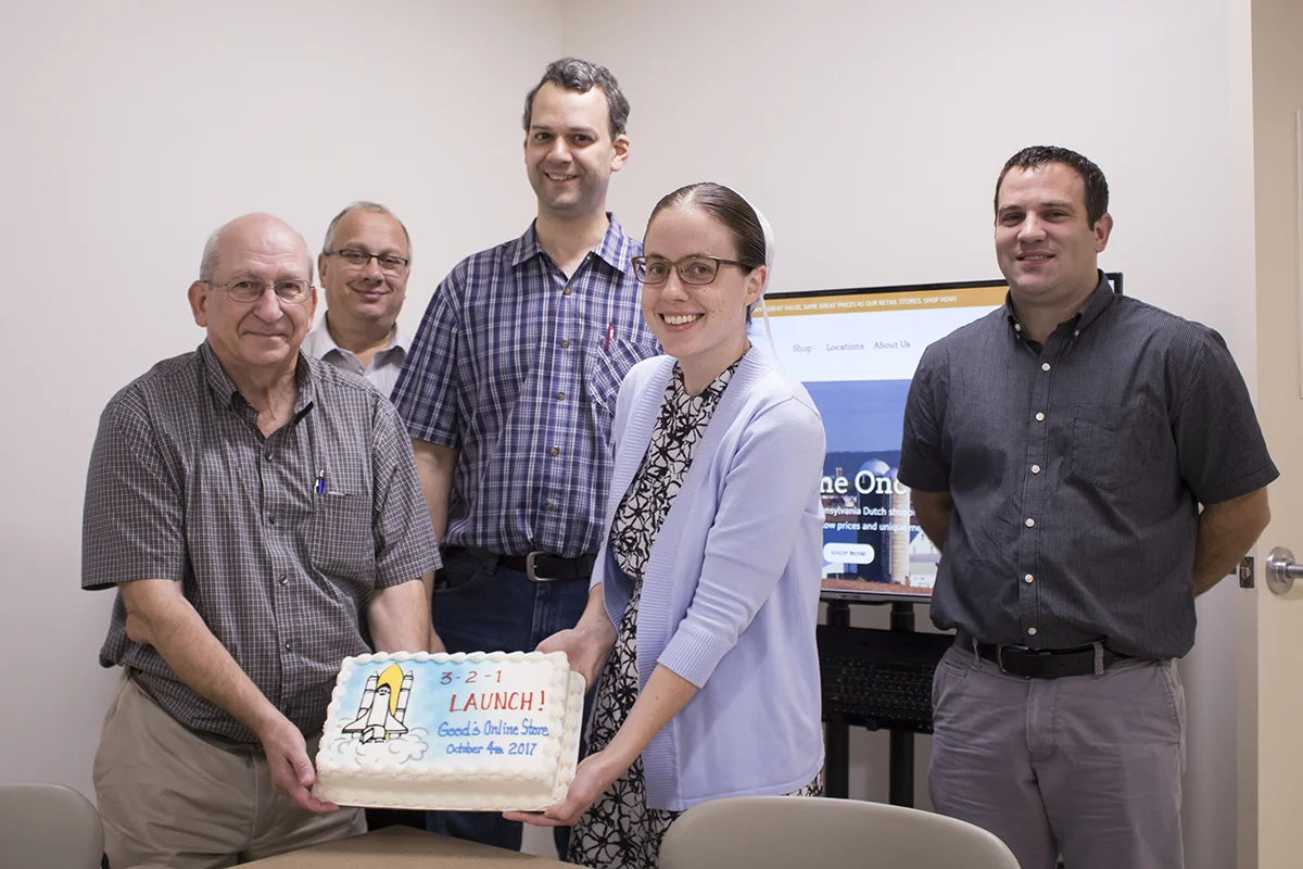 The Good’s Store team celebrated the successful launch with a party at their headquarters in Pennsylvania!