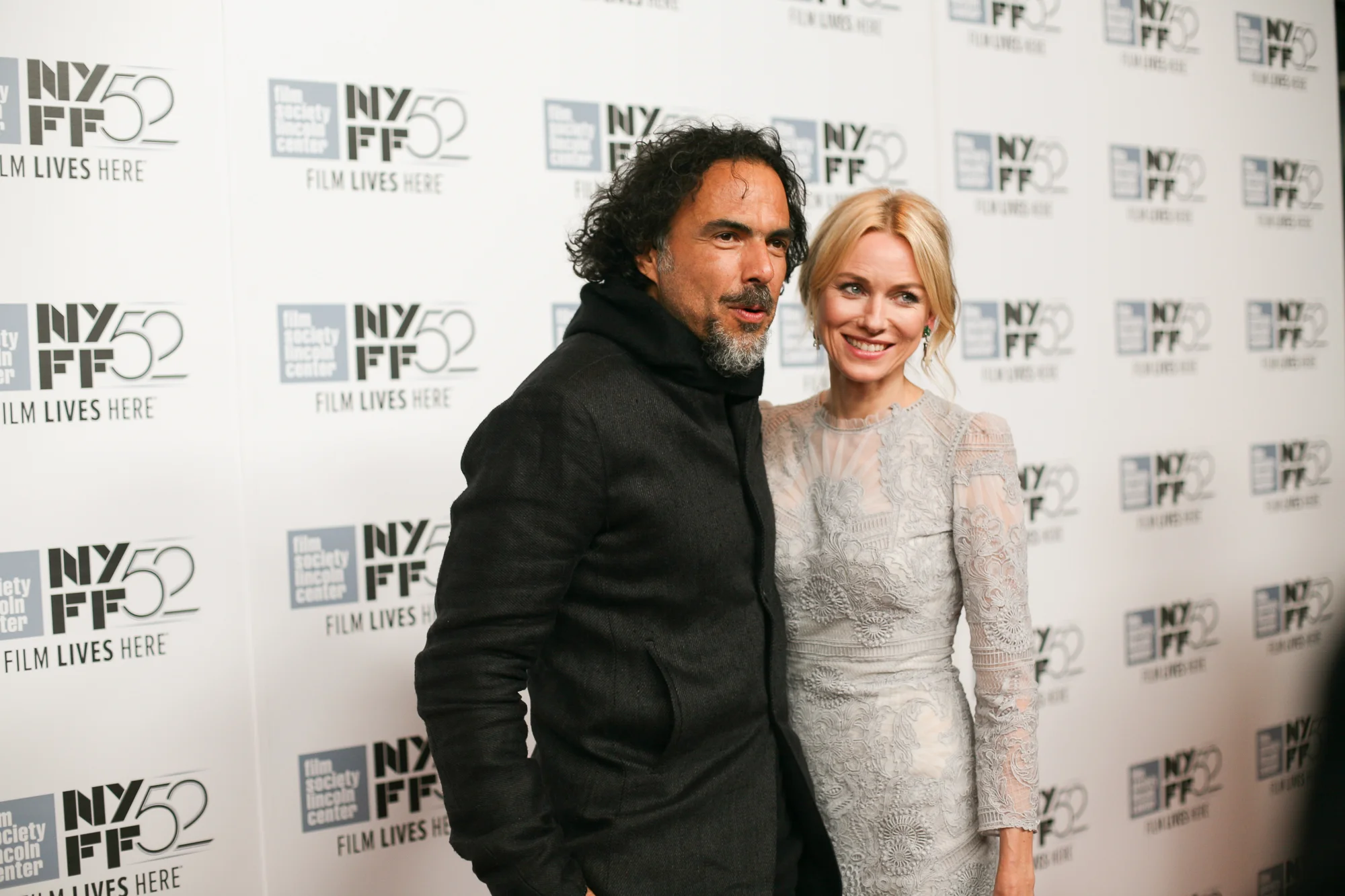 Alejandro González Iñárritu and Naomi Watts