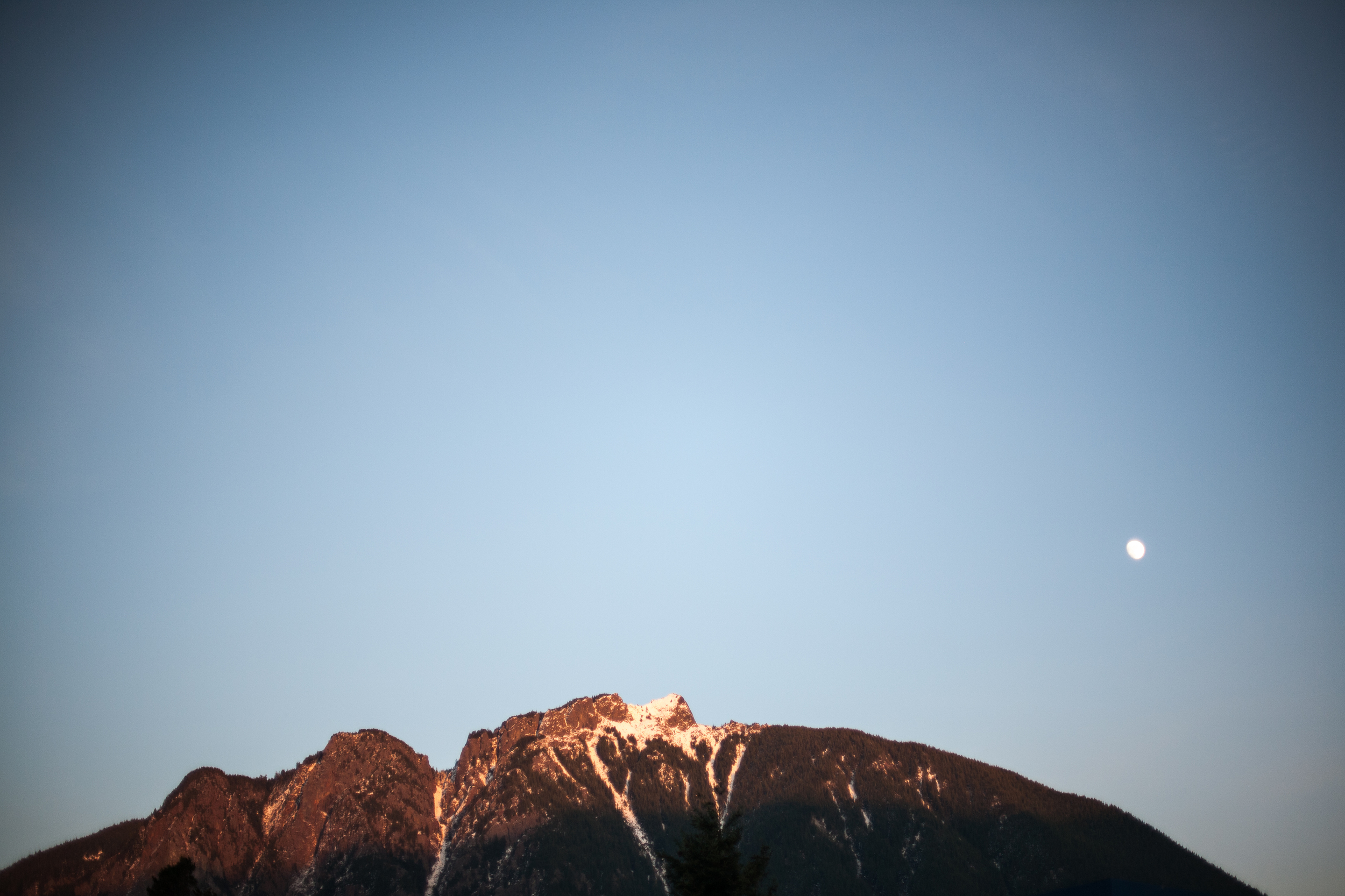 Mt Si, view from North Bend
