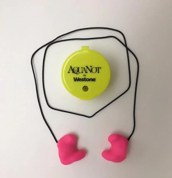 We are loving these hot pink swimplugs that we fit this past week!