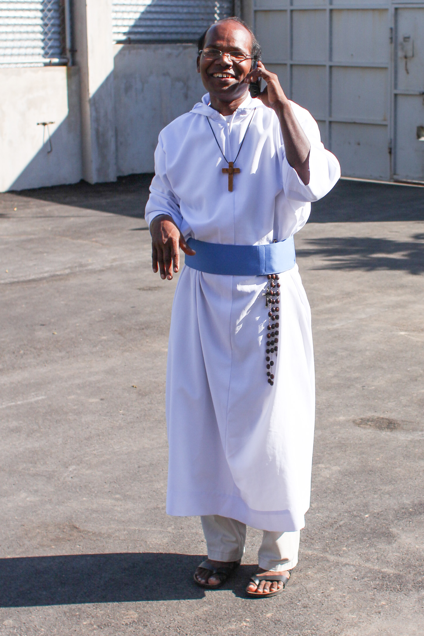 Bro. Elijiah was responsible for coordinating all of the volunteers, a tremendous task! 
