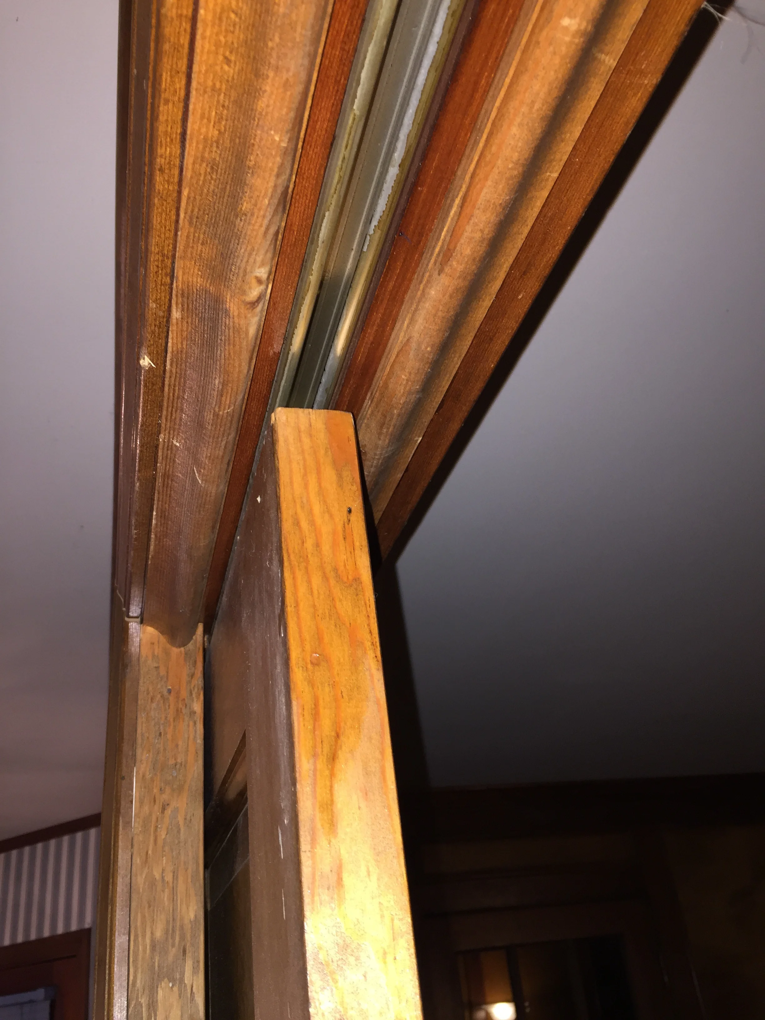 Sliding pocket doors!