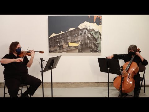 Dan Flanagan: Inevitable Entails for violin and cello PREMIERE, after the art by Beth Davila Waldman