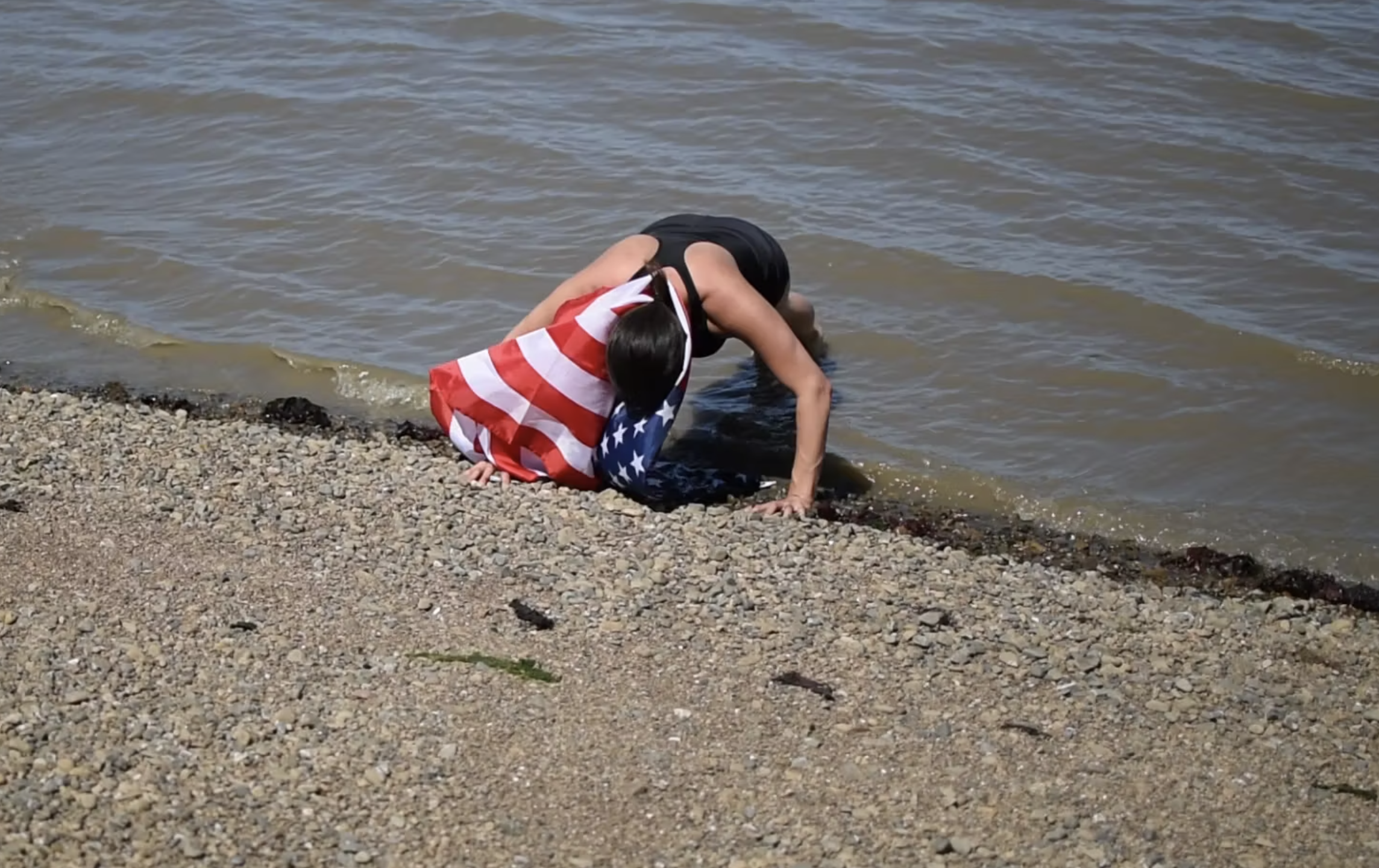 Resilience, 2018, Site Specific Video Performance Work China Camp Village, San Rafael, CA, Ed 3/2AP 1:56min