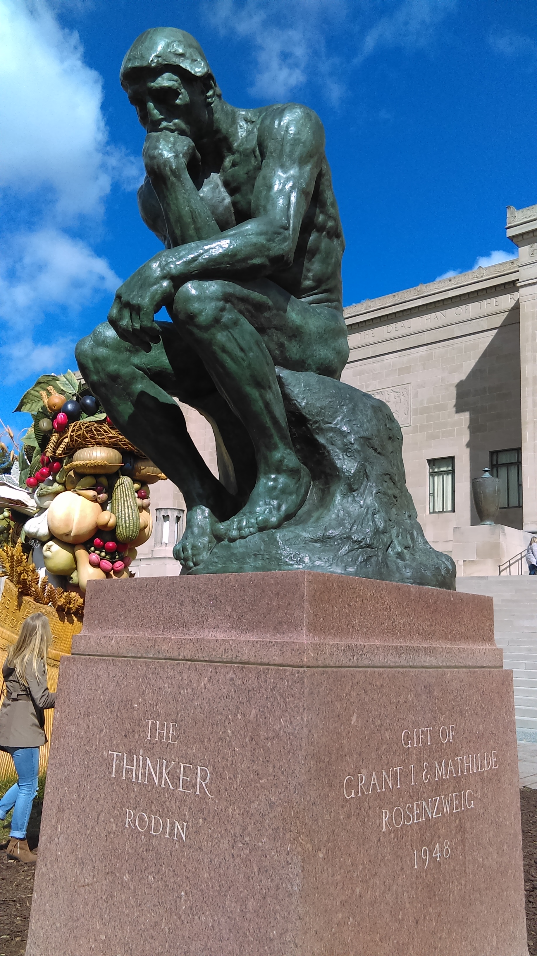 Did you know the Nelson Atkins Museum has one of Rodin’s Thinkers?