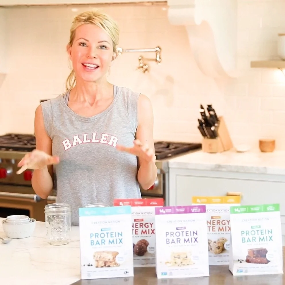Karen with her products