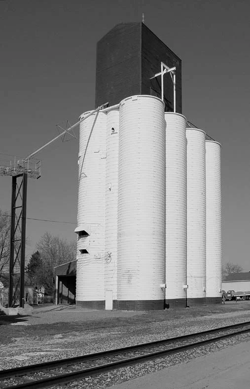   Elevator in Van Wert, Ohio. Located on the corner of N. Walnut St. and Jackson Street.  